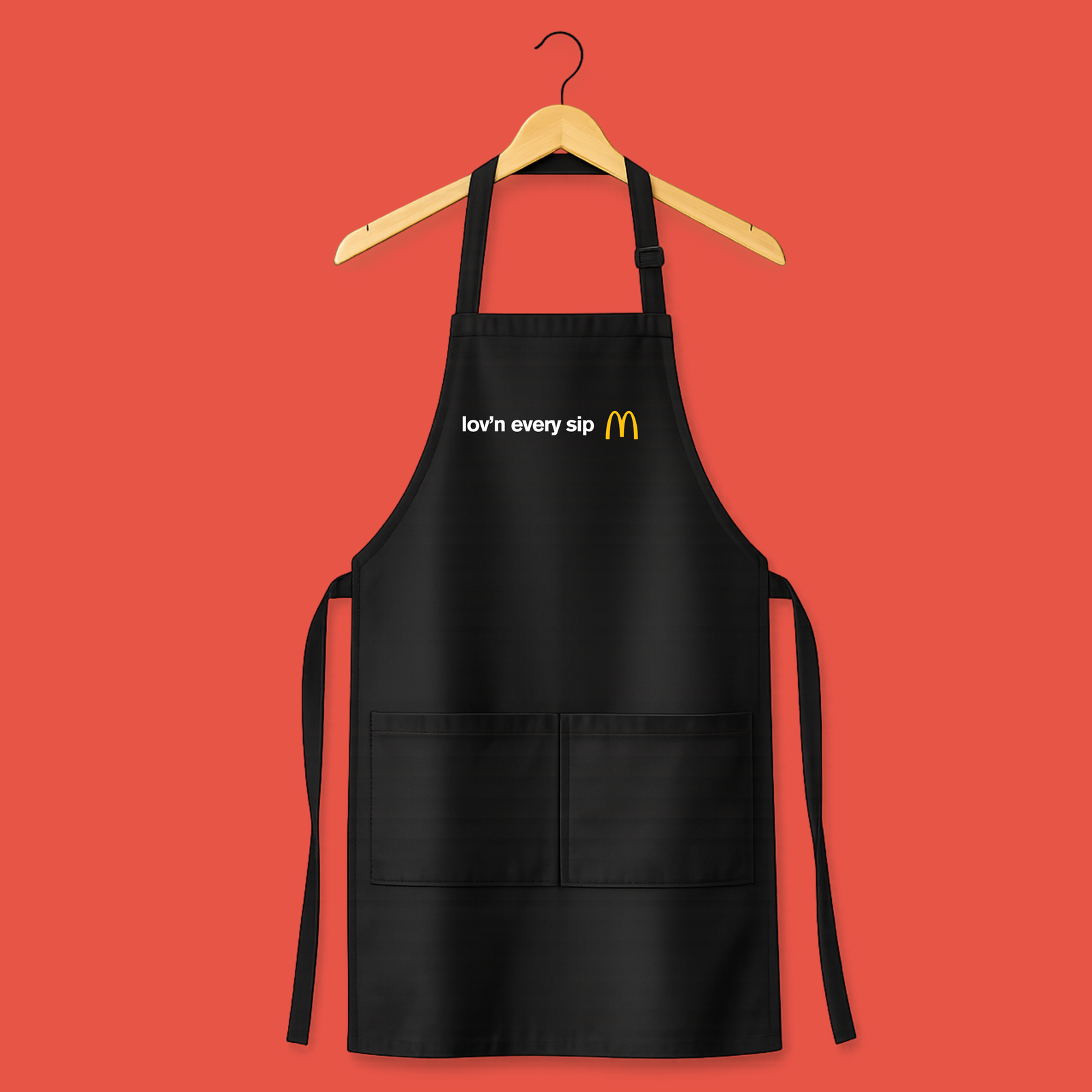Lovin’ Every Sip McDonald's Apron | Branded Team Uniform
