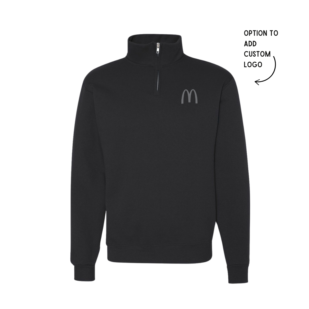 McDonald’s Fleece 1/4 Zip Pullover – Branded Team & Manager Gear
