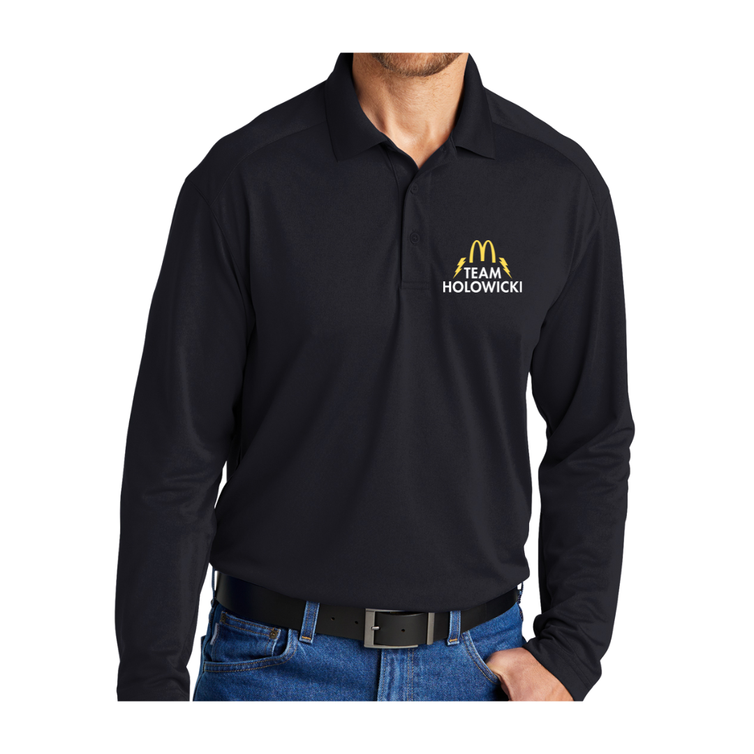 Team Holowicki Manager Polo-Long Sleeve