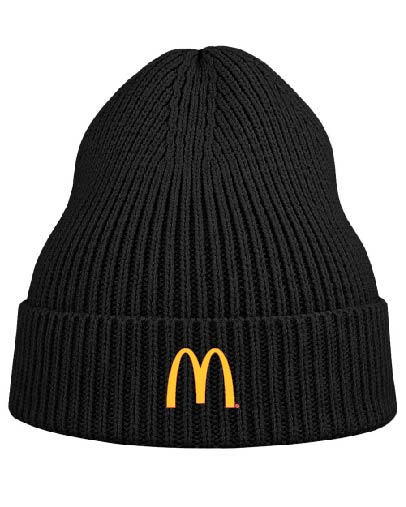 McDonalds Ribbed  Beanies