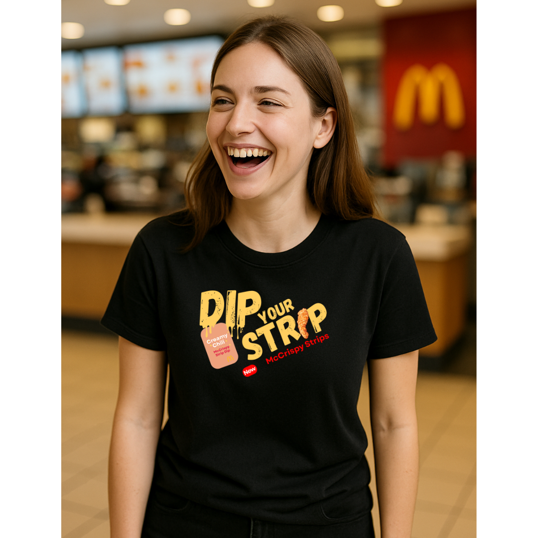Dip Your Strip McDonald’s inspired t-shirt by Copper Lane”