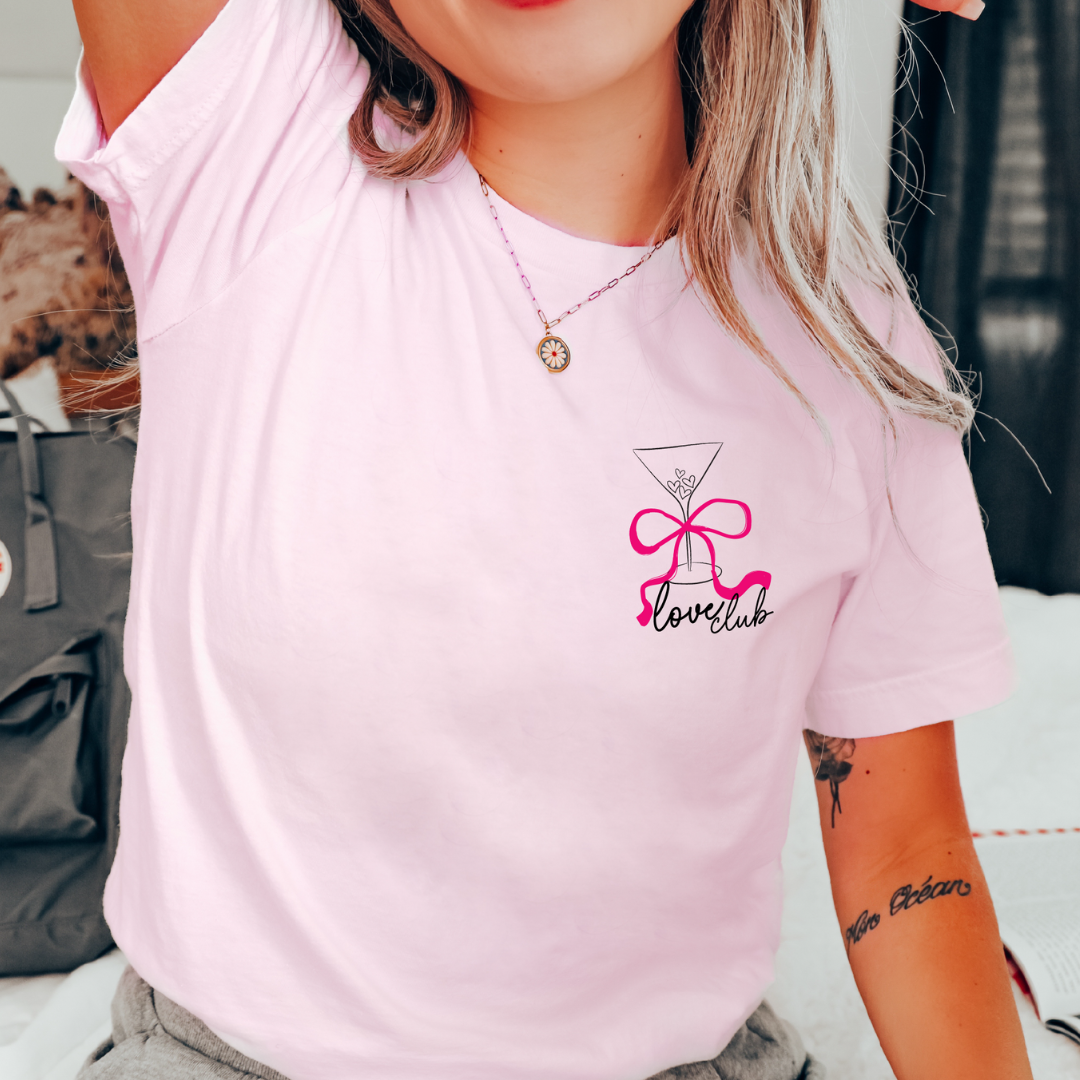 Love Club T-Shirt – Minimal Graphic Tee