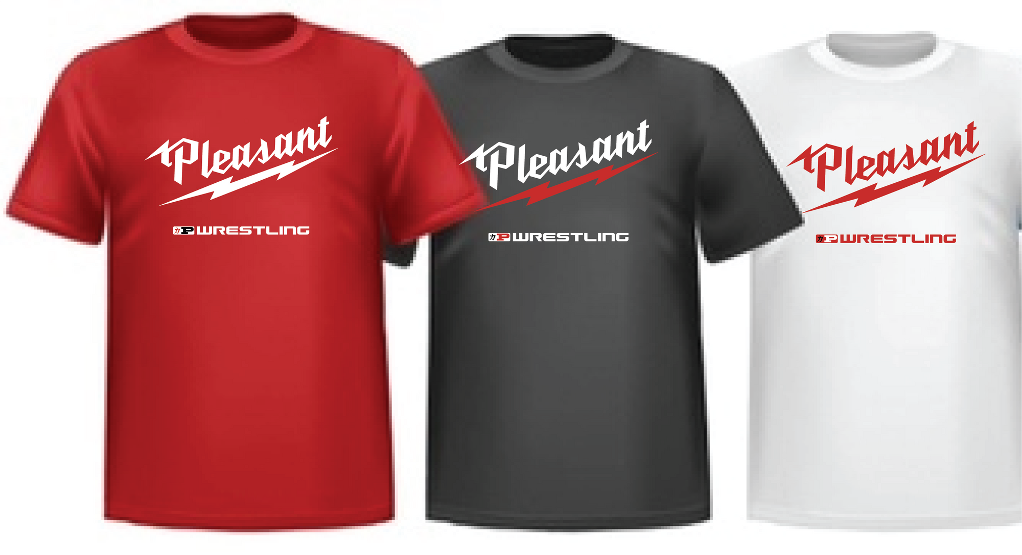 Pleasant Spartan Wrestling T-shirt