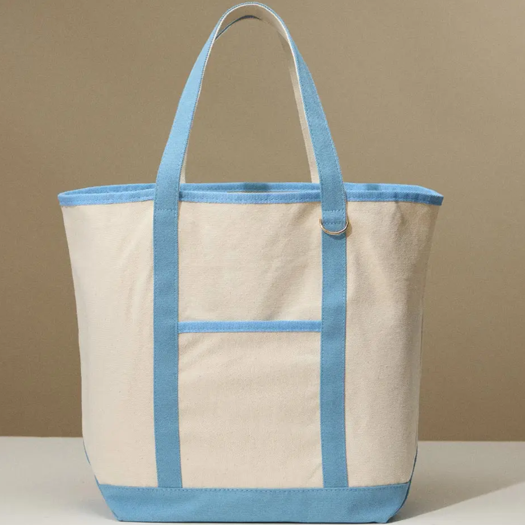 Custom Logo Tote Bag – Personalized Canvas Totes for Events 10 pack for $19.99 each