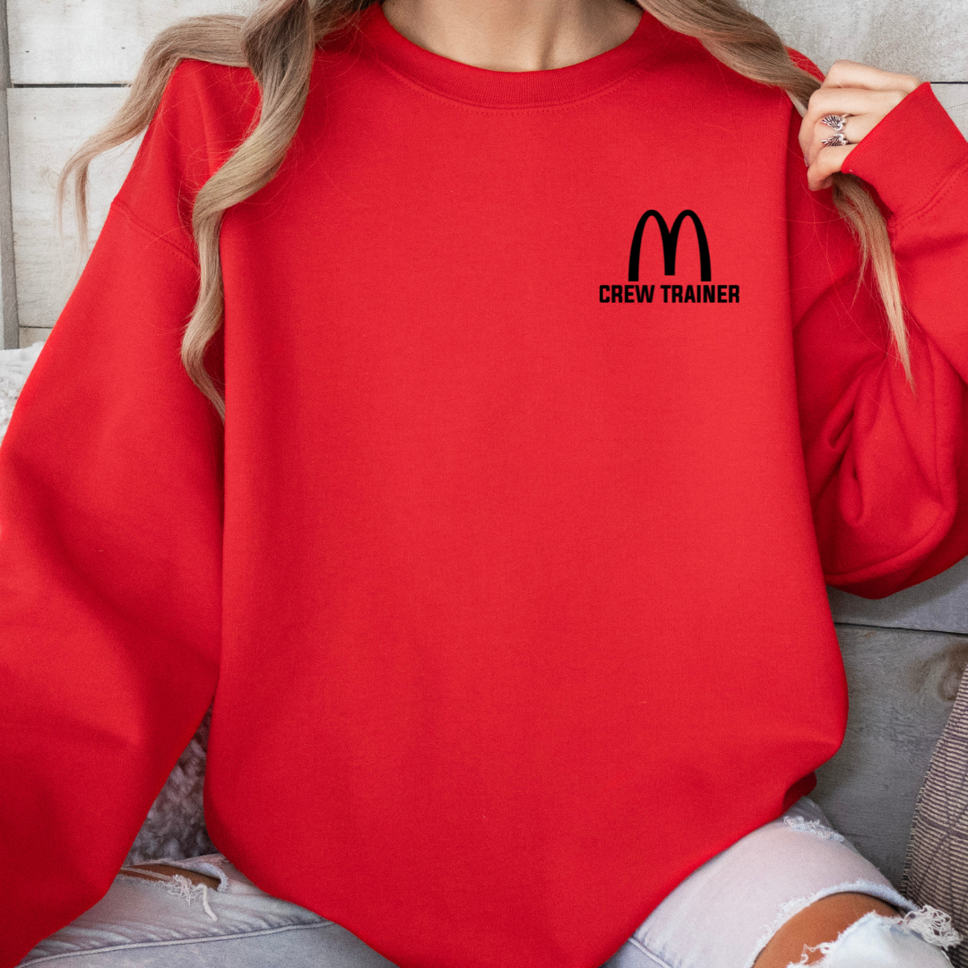 McDonald’s Crew Leader Sweatshirt – Custom Branded Shift Lead Pullover