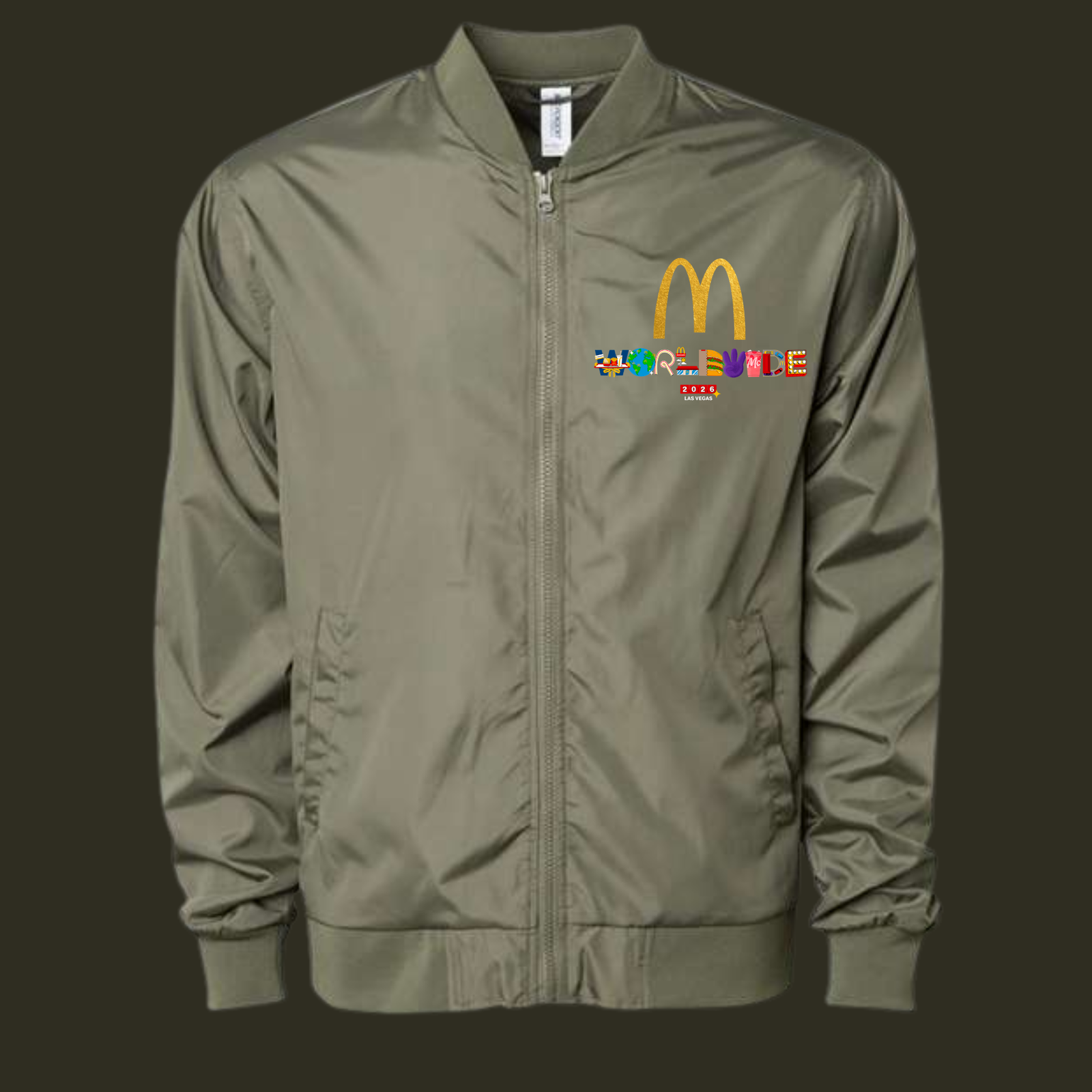 Green Bomber Jacket — Worldwide Convention Edition