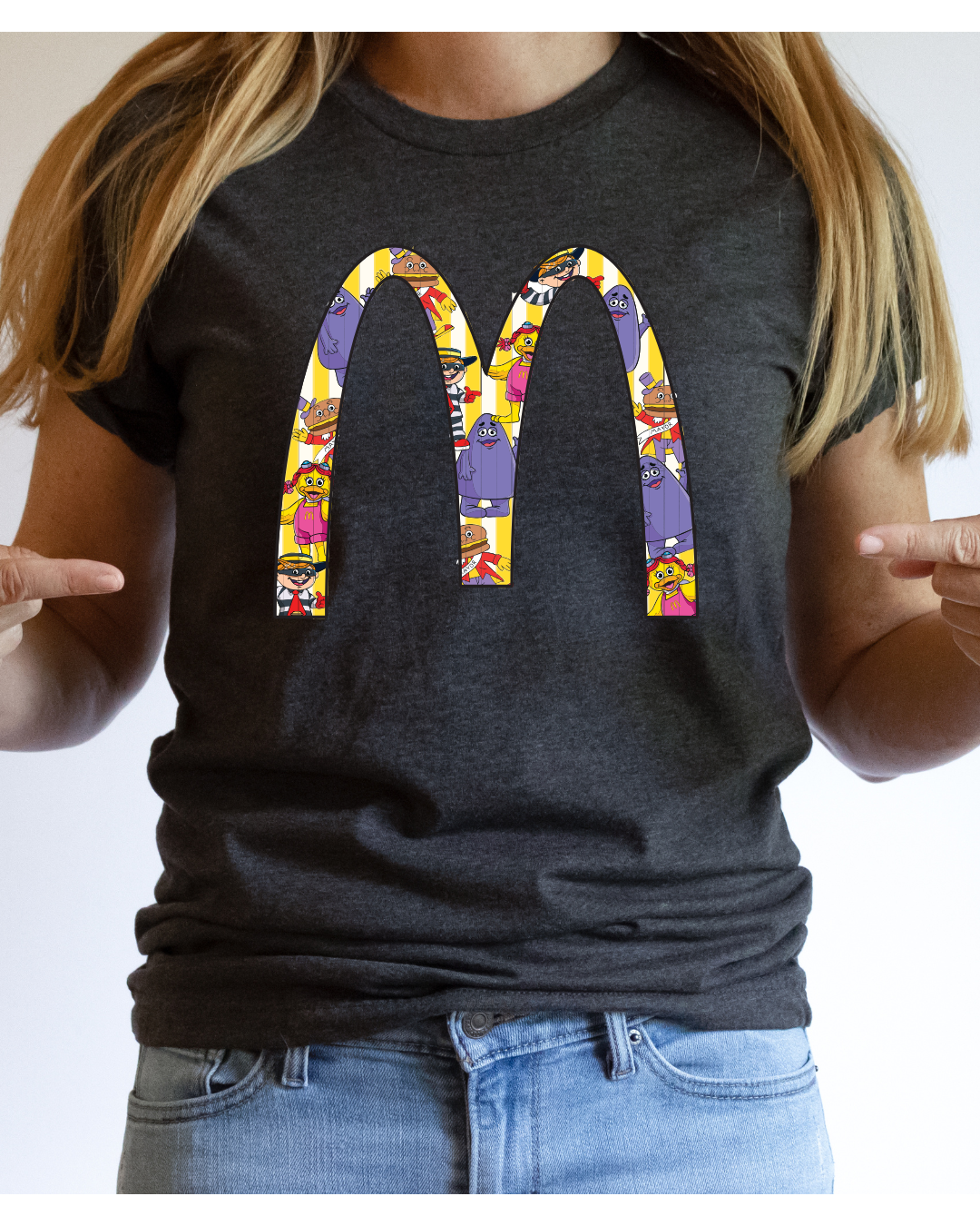 Retro McDonaldland Tee – Golden Arches Character Design