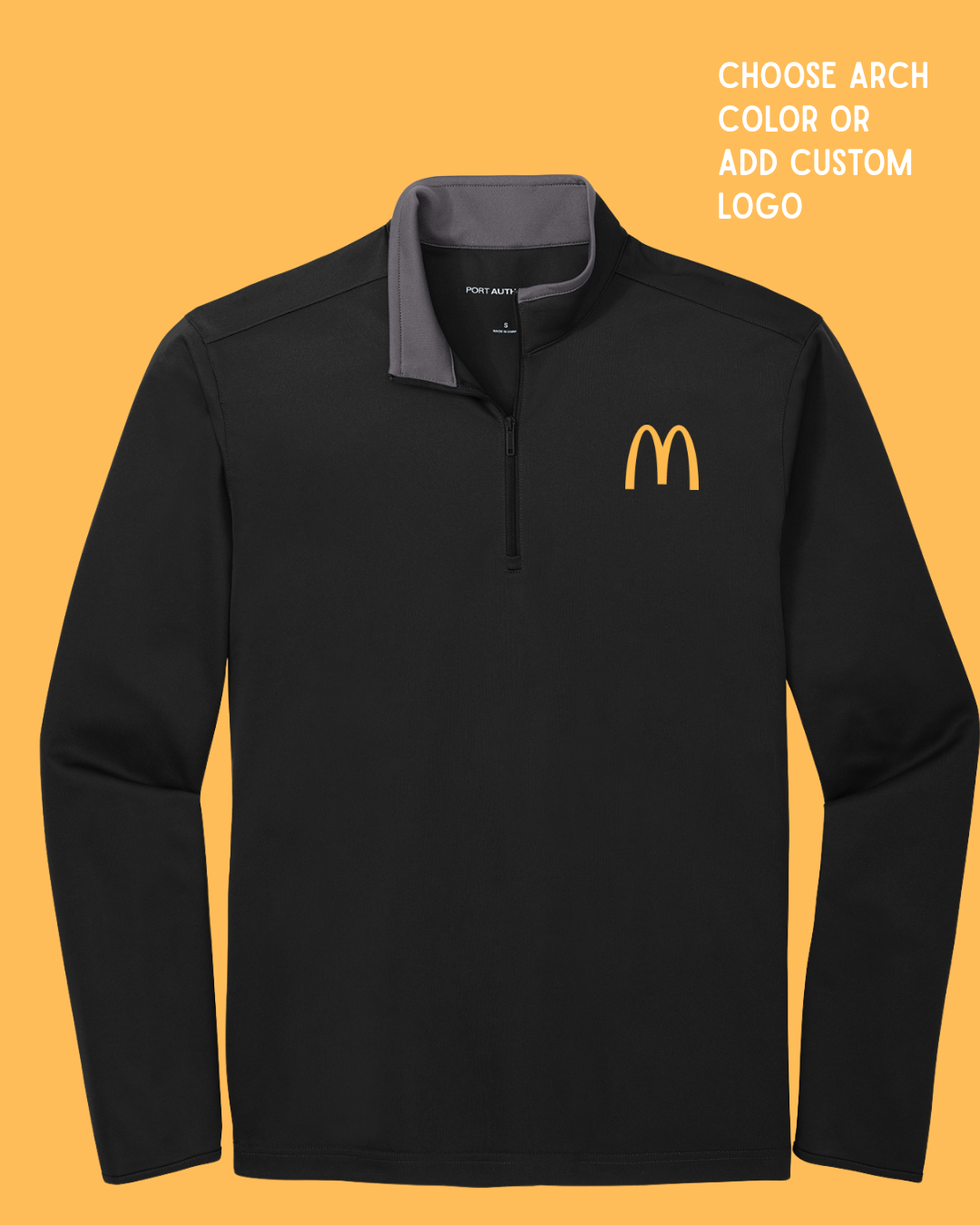 mcdonalds gear McDonald’s 1/4 Zip Pullover –Branded Team Gear