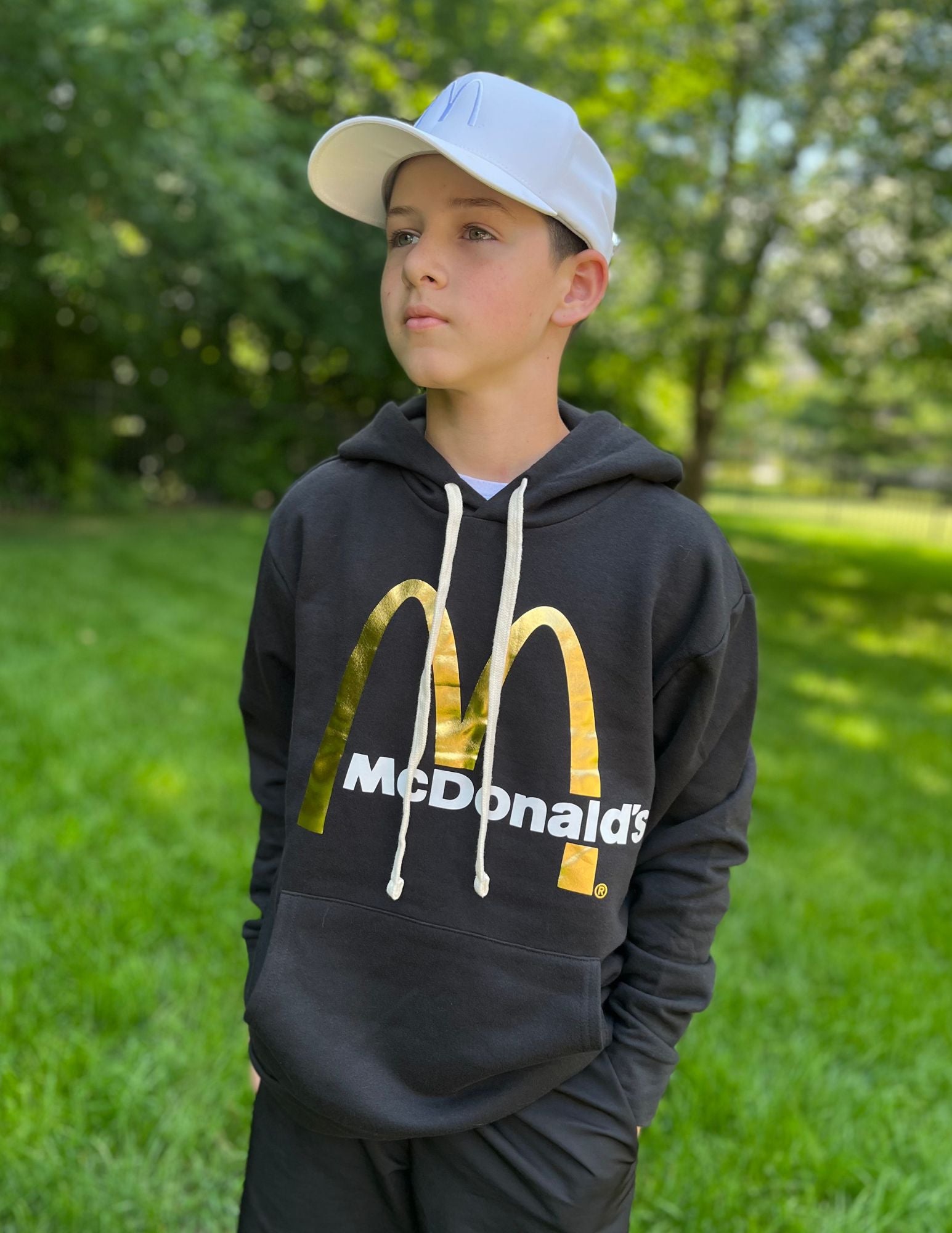 McDonalds Metallic Gold Sweatshirt