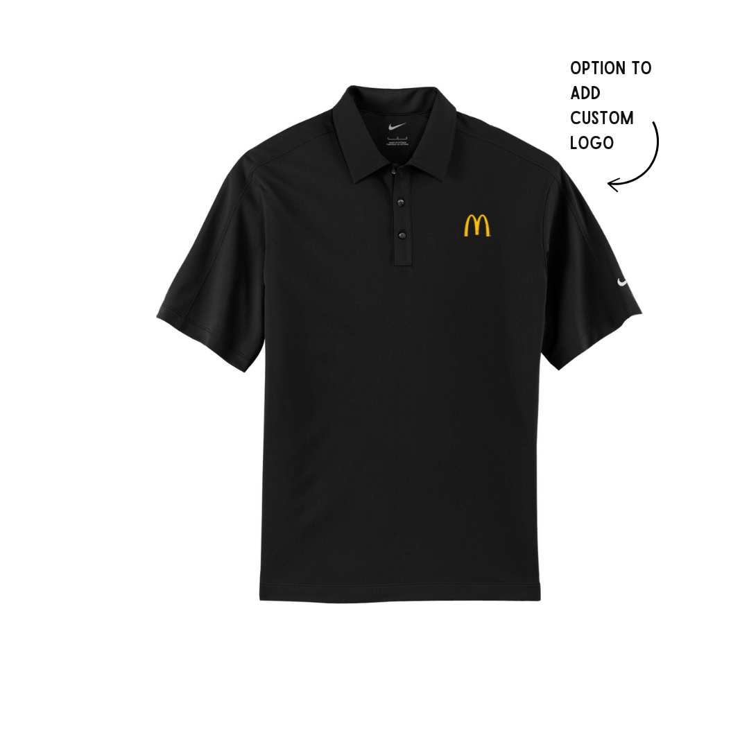 McDonalds Nike Sport Tech Dri Fit Polo