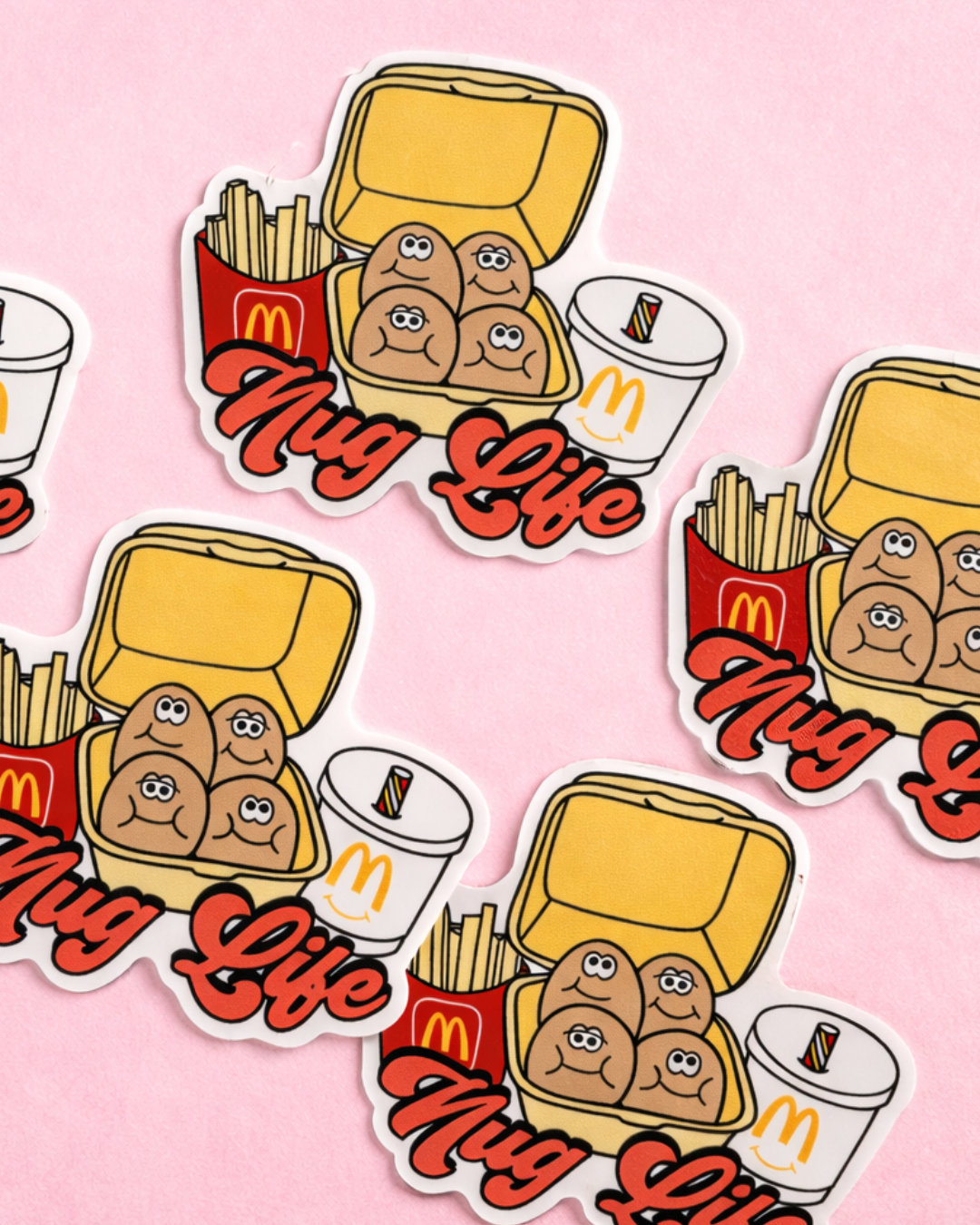 McDonald’s Nug Life Vinyl Sticker