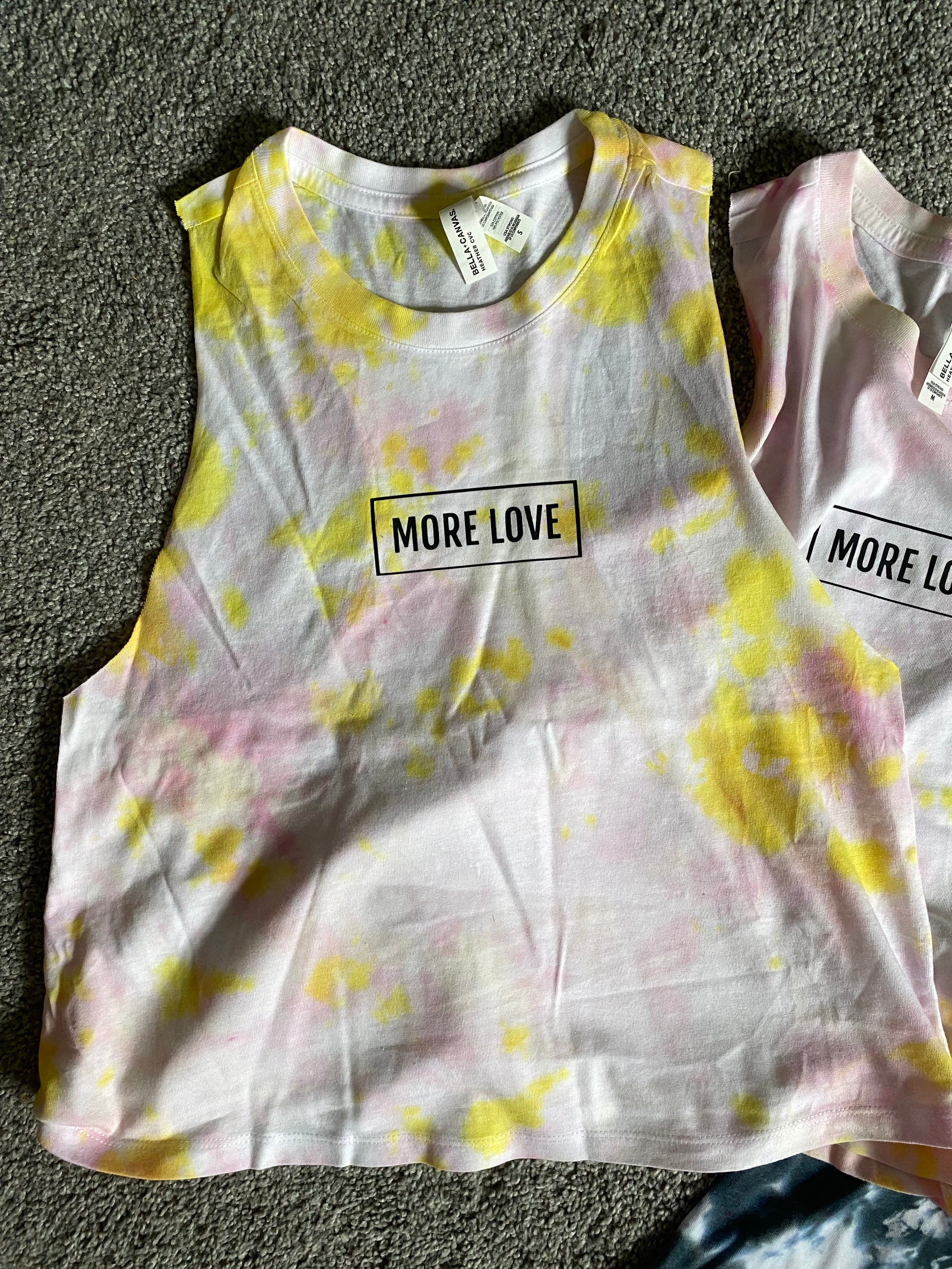 More Love Pink Lemonade Tie Dye