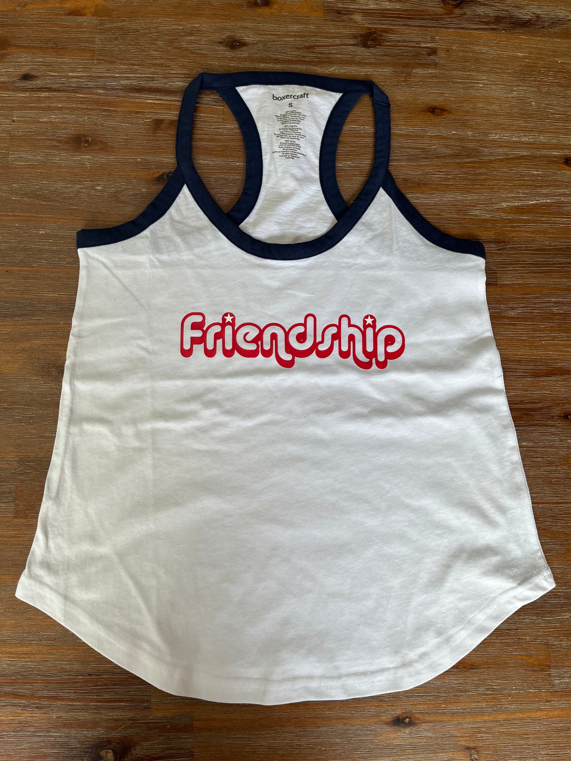 Friendship Womens retro tank