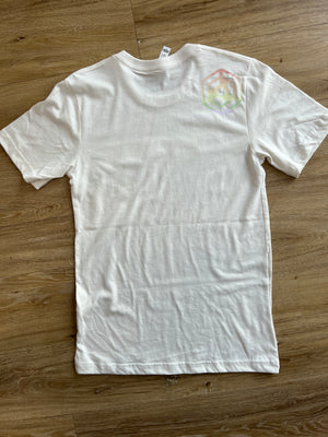 Friendship Vintage white Rainbow T-shirt