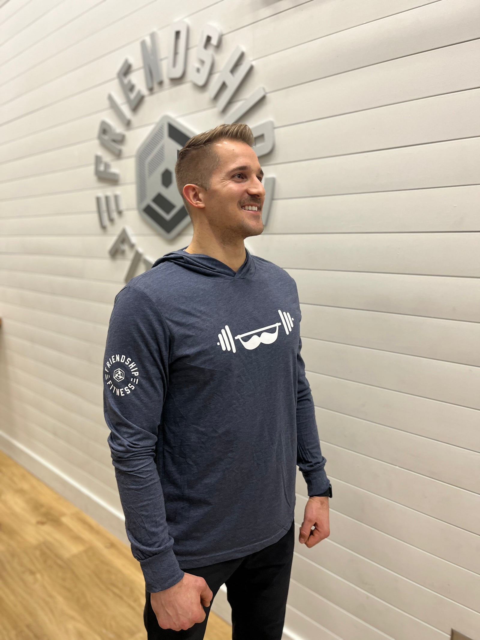 Movember Hooded Long Sleeve