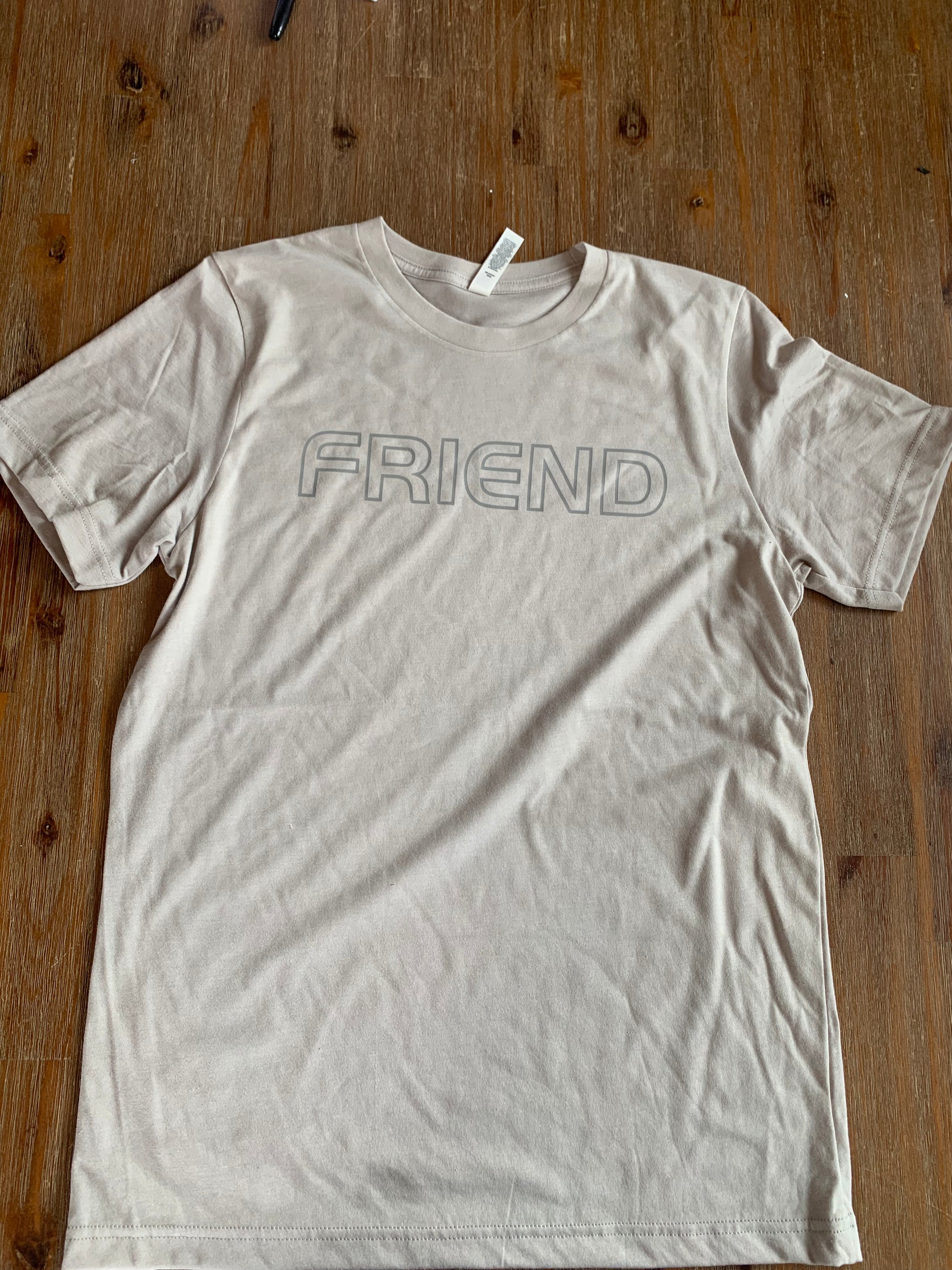 Friend Light Grey Tshirt