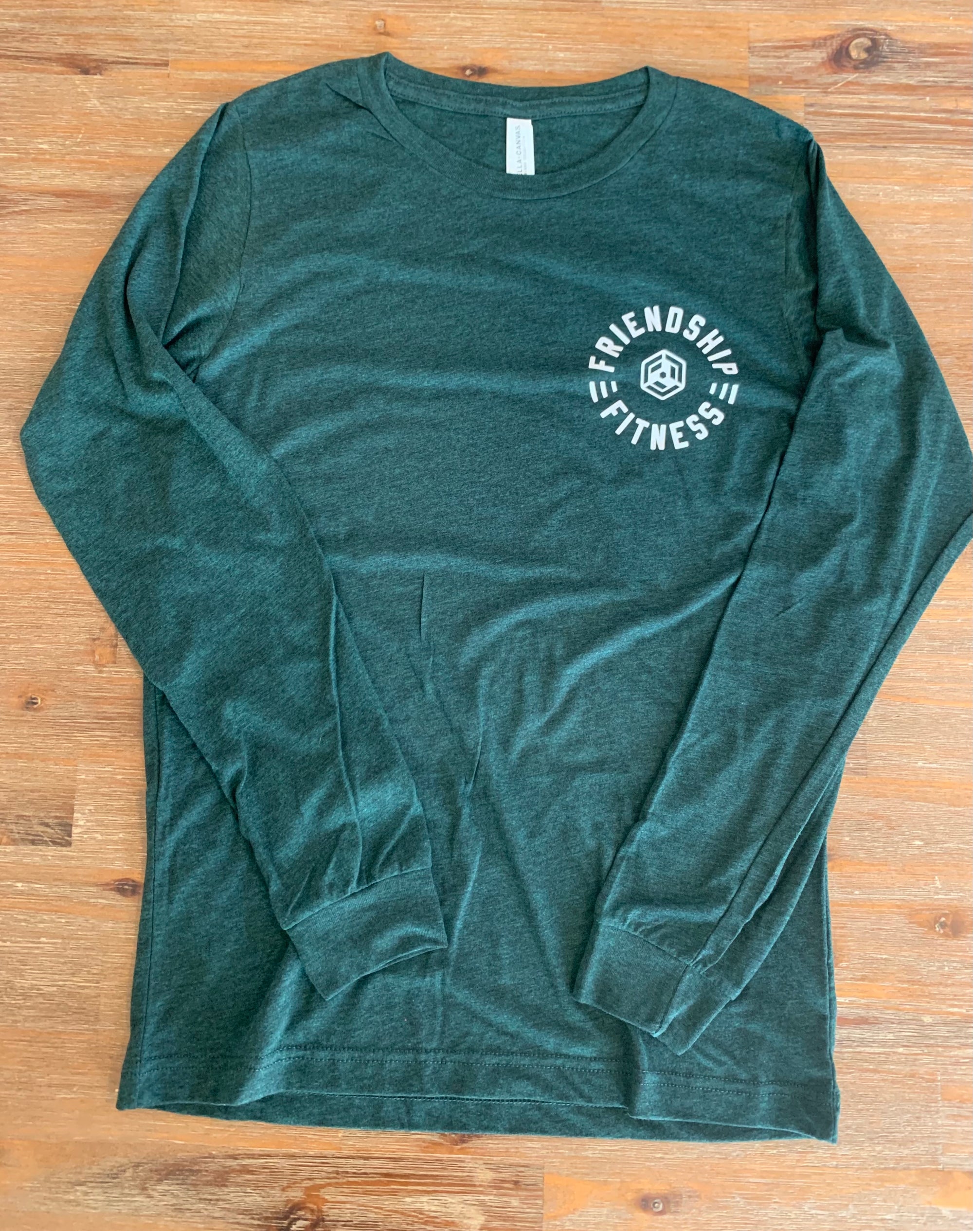 Friendship Emerald Green Long Sleeve T-shirt