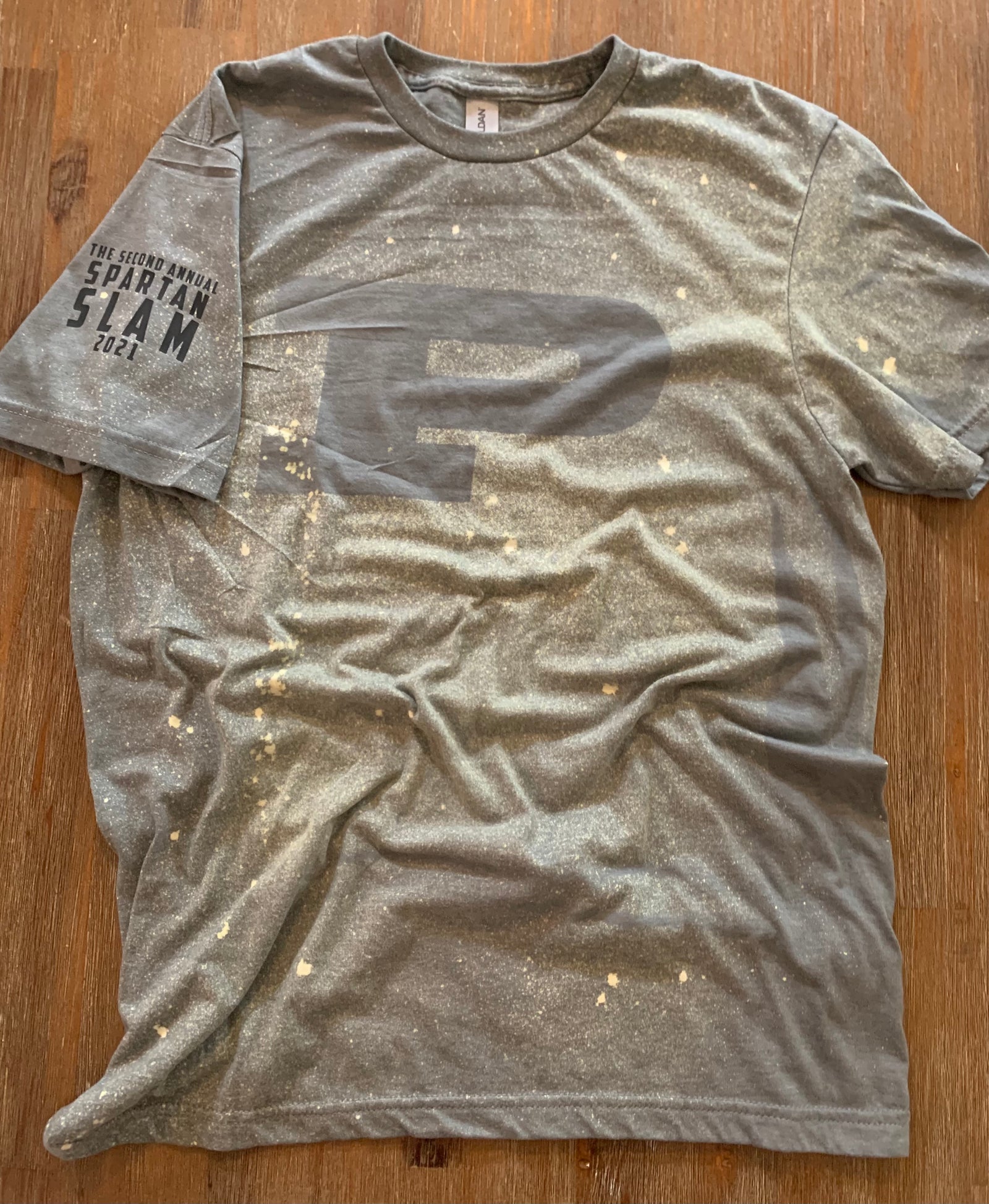 Spartan Slam Bleached Out T-shirt