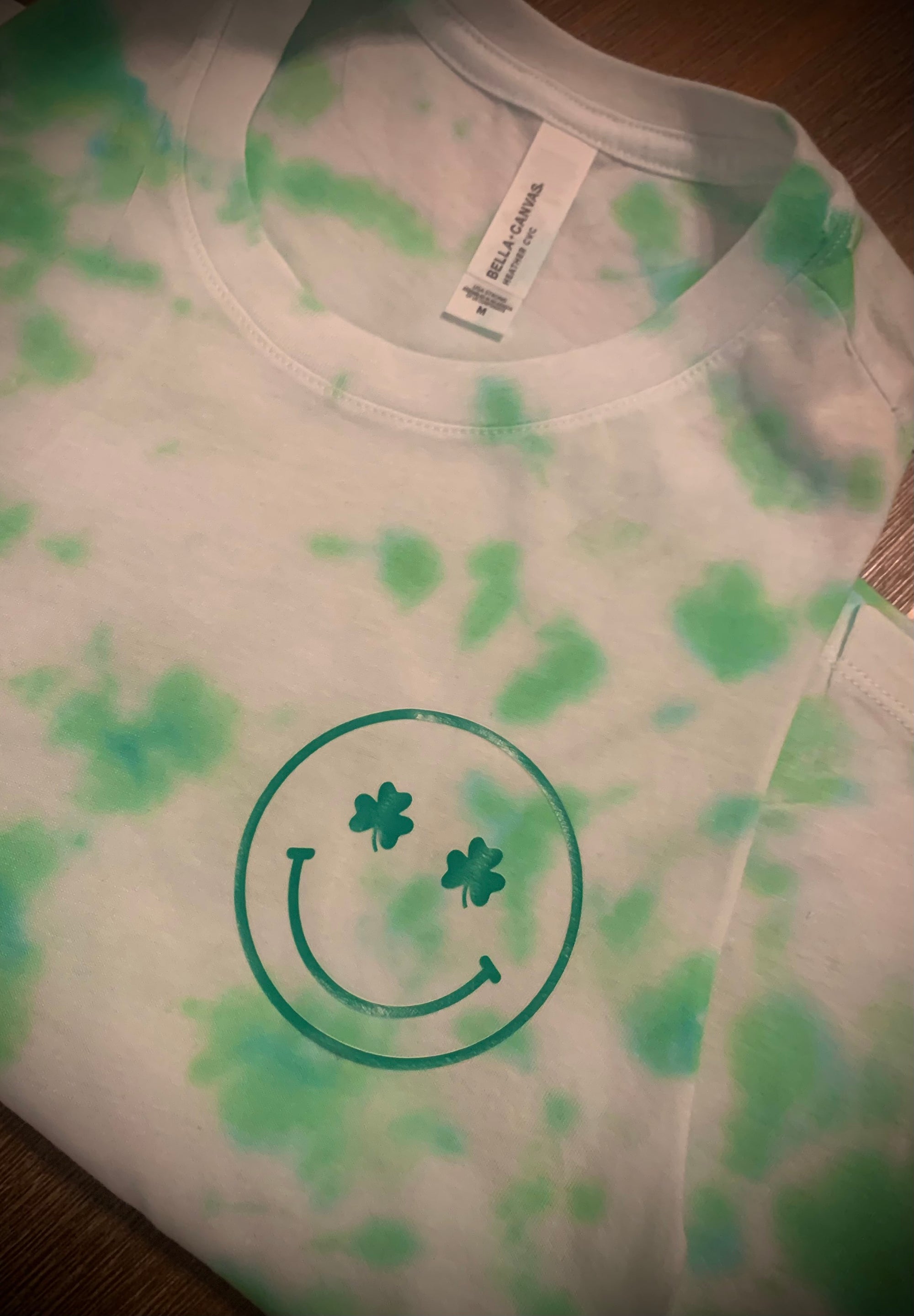 Shamrock smiley tank